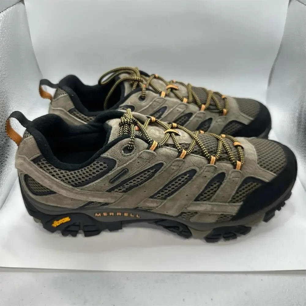 Merrell Moab 2 Waterproof (J06025) 'Walnut' Brown Hiking Shoes | Men's Size 13